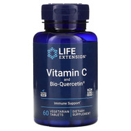 <img alt="Life Extension, Vitamin C and Bio-Quercetin, 60 Vegetarian Tablets" title="Life Extension, Vitamin C and Bio-Quercetin, 60 Vegetarian Tablets,737870222866"