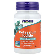 <img alt="NOW Foods, Potassium Iodide, 30 mg, 60 Tablets" title="NOW Foods, Potassium Iodide, 30 mg, 60 Tablets,733739014542"
