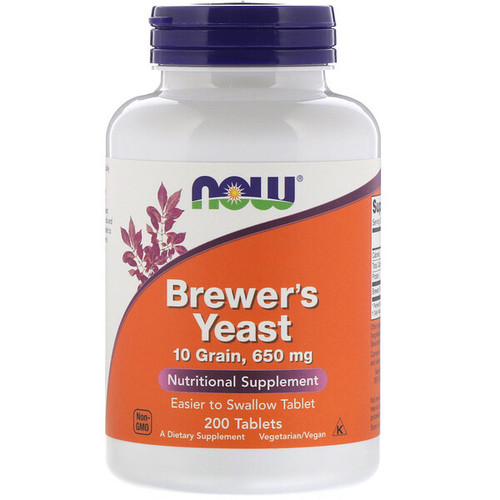 <img alt="Now Foods, Brewers Yeast, 200 Tablets" title="Now Foods, Brewers Yeast, 200 Tablets,733739024107"