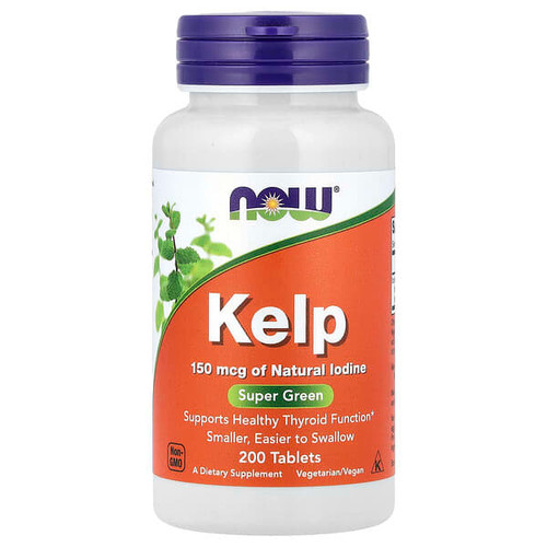<img alt="NOW Foods, Kelp, 150 mcg, 200 Tablets" title="NOW Foods, Kelp, 150 mcg, 200 Tablets,733739026804"