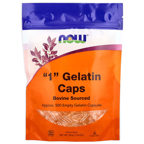 <img alt="NOW Foods, "1" Gelatin Caps, Approx. 500 Empty Gelatin Capsules, 1.34 oz (38 g)" title="NOW Foods, "1" Gelatin Caps, Approx. 500 Empty Gelatin Capsules, 1.34 oz (38 g),733739051714"