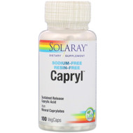 <img alt="Solaray Capryl - 100 Vegetarian Capsules" title="Solaray Capryl - 100 Vegetarian Capsules,076280081305"