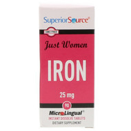 <img alt="Superior Source, Just Women, Iron, 25 mg, 90 Microlingual Instant Dissolve Tablets" title="Superior Source, Just Women, Iron, 25 mg, 90 Microlingual Instant Dissolve Tablets,076635920808"