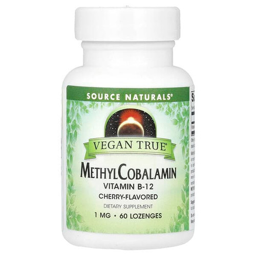 <img alt="Source Naturals, Vegan True, MethylCobalamin, Cherry , 1 mg, 60 Lozenges" title="Source Naturals, Vegan True, MethylCobalamin, Cherry , 1 mg, 60 Lozenges,021078025764"
