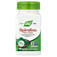 <img alt="Natures Way, Spirulina Micro-Algae, 100 Vegan Capsules (380 mg per Capsule)" title="Natures Way, Spirulina Micro-Algae, 100 Vegan Capsules (380 mg per Capsule),033674172001"