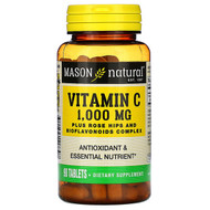 <img alt="Mason Natural, Vitamin C, 1000 mg, 90 Tablets" title="Mason Natural, Vitamin C, 1000 mg, 90 Tablets,311845117397"