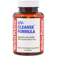 <img alt="Yerba Prima, Liv-Cleanse Formula, 60 Tablets" title="Yerba Prima, Liv-Cleanse Formula, 60 Tablets,046352004105"