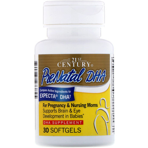<img alt="21st Century, PreNatal DHA, 30 Softgels" title="21st Century, PreNatal DHA, 30 Softgels,740985273845"