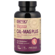 <img alt="Deva, Vegan Cal-Mag Plus, 90 Tablets" title="Deva, Vegan Cal-Mag Plus, 90 Tablets,895634000034"