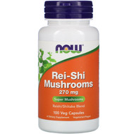 <img alt="Now Foods, Rei-Shi Mushrooms, 270 mg, 100 Veg Capsules" title="Now Foods, Rei-Shi Mushrooms, 270 mg, 100 Veg Capsules,733739047335"