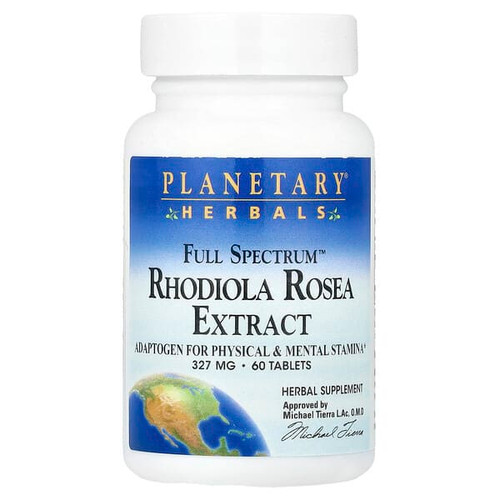 <img alt="Planetary Herbals, Full Spectrum Rhodiola Rosea Extract, 60 Tablets (327 mg Per Tablet)" title="Planetary Herbals, Full Spectrum Rhodiola Rosea Extract, 60 Tablets (327 mg Per Tablet),021078104445"