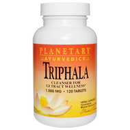 <img alt="Planetary Herbals, Ayurvedics, Triphala, 1,000 mg, 120 Tablets" title="Planetary Herbals, Ayurvedics, Triphala, 1,000 mg, 120 Tablets,021078106296"