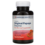 <img alt="American Health, Chewable Original Papaya Enzyme, 250 Chewable Tablets" title="American Health, Chewable Original Papaya Enzyme, 250 Chewable Tablets,076630501040"