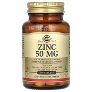 <img alt="Solgar, Zinc, 50 mg, 100 Tablets" title="Solgar, Zinc, 50 mg, 100 Tablets,033984037205"