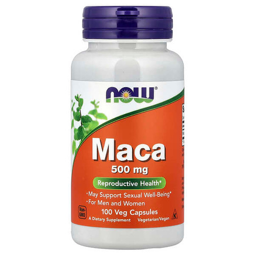 <img alt="NOW Foods, Maca, 500 mg, 100 Veg Capsules" title="NOW Foods, Maca, 500 mg, 100 Veg Capsules,733739047212"
