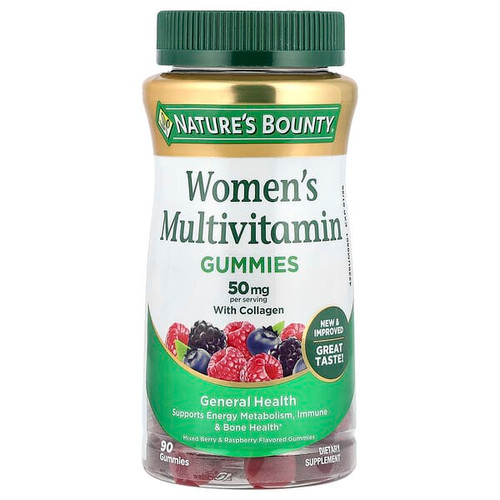 <img alt="Natures Bounty, Womens Multivitamin Gummies, Mixed Berry & Raspberry, 90 Gummies" title="Natures Bounty, Womens Multivitamin Gummies, Mixed Berry & Raspberry, 90 Gummies,074312793349"