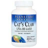 <img alt="Planetary Herbals, Cats Claw, 750 mg, 90 Tablets" title="Planetary Herbals, Cats Claw, 750 mg, 90 Tablets,021078102625"