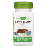 <img alt="Natures Way, Cats Claw Bark, 485 mg, 100 Vegetarian Capsules" title="Natures Way, Cats Claw Bark, 485 mg, 100 Vegetarian Capsules,033674114506"
