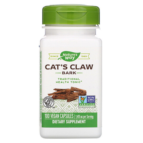 <img alt="Natures Way, Cats Claw Bark, 485 mg, 100 Vegetarian Capsules" title="Natures Way, Cats Claw Bark, 485 mg, 100 Vegetarian Capsules,033674114506"