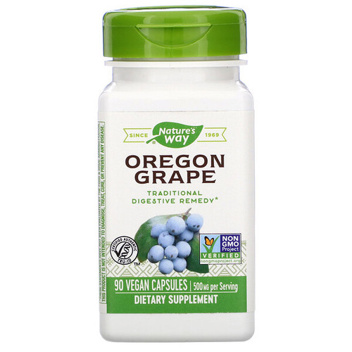 <img alt="Natures Way, Oregon Grape, 500 mg, 90 Vegetarian Capsules" title="Natures Way, Oregon Grape, 500 mg, 90 Vegetarian Capsules,033674141595"