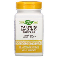 <img alt="Natures Way, Calcium Mag & D Complex, 100 Capsules" title="Natures Way, Calcium Mag & D Complex, 100 Capsules,033674414200"