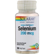 <img alt="Solaray, Selenium, High Potency , 200 mcg, 100 VegCaps" title="Solaray, Selenium, High Potency , 200 mcg, 100 VegCaps,076280046953"