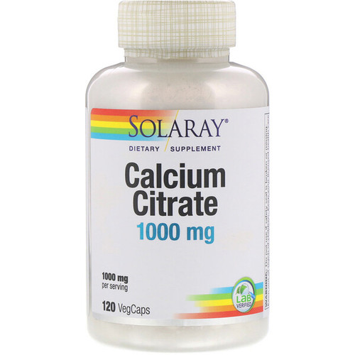 <img alt="Solaray Calcium Citrate - 120 Capsules" title="Solaray Calcium Citrate - 120 Capsules,076280045857"