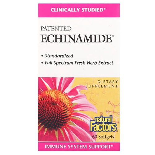 <img alt="Natural Factors, Patented Echinamide, 60 Softgels" title="Natural Factors, Patented Echinamide, 60 Softgels,068958045238"