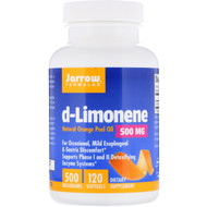 <img alt="Jarrow Formulas, d-Limonene, 500 mg, 120 Softgels" title="Jarrow Formulas, d-Limonene, 500 mg, 120 Softgels,790011010340"