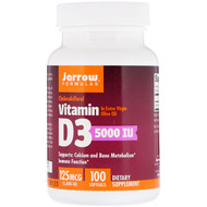 <img alt="Jarrow Formulas, Vitamin D3, Cholecalciferol, 5,000 IU, 100 Softgels" title="Jarrow Formulas, Vitamin D3, Cholecalciferol, 5,000 IU, 100 Softgels,790011300052"