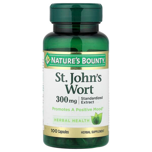 <img alt="Natures Bounty, St. Johns Wort, 300 mg, 100 Capsules" title="Natures Bounty, St. Johns Wort, 300 mg, 100 Capsules,074312365515"