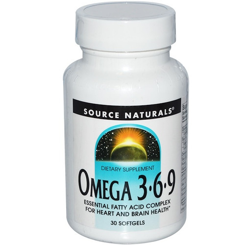 <img alt="Source Naturals, Omega 3 6 9, 30 Softgels" title="Source Naturals, Omega 3 6 9, 30 Softgels,021078023166"