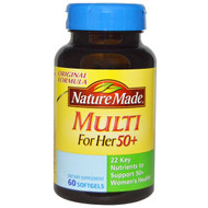 <img alt="Nature Made, Multi for Her 50+, 60 Softgels" title="Nature Made, Multi for Her 50+, 60 Softgels,031604040468"