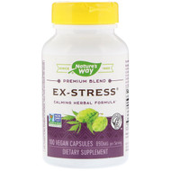 <img alt="Natures Way, Ex-Stress, Calming Herbal Formula, 890 mg, 100 Vegan Capsules" title="Natures Way, Ex-Stress, Calming Herbal Formula, 890 mg, 100 Vegan Capsules,033674000502"