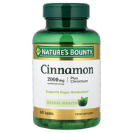 <img alt="Natures Bounty, Cinnamon Plus Chromium, 60 Capsules" title="Natures Bounty, Cinnamon Plus Chromium, 60 Capsules,074312150616"