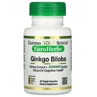<img alt="California Gold Nutrition, Ginkgo Biloba Extract, EuroHerbs, European Quality, 120 mg, 60 Veggie Caps" title="California Gold Nutrition, Ginkgo Biloba Extract, EuroHerbs, European Quality, 120 mg, 60 Veggie Caps,898220011094"