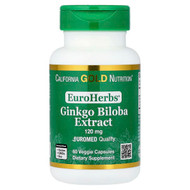 <img alt="California Gold Nutrition, EuroHerbs, Ginkgo Biloba Extract, Euromed Quality, 120 mg, 60 Veggie Capsules" title="California Gold Nutrition, EuroHerbs, Ginkgo Biloba Extract, Euromed Quality, 120 mg, 60 Veggie Capsules,898220011094"