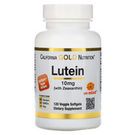 <img alt="California Gold Nutrition, Lutein with Zeaxanthin, 10 mg, 120 Veggie Softgels" title="California Gold Nutrition, Lutein with Zeaxanthin, 10 mg, 120 Veggie Softgels,898220011681"