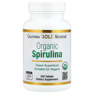 <img alt="California Gold Nutrition, Organic Spirulina, 240 Tablets (500 mg per Tablet)" title="California Gold Nutrition, Organic Spirulina, 240 Tablets (500 mg per Tablet),898220013623"