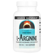 <img alt="Source Naturals, L-Arginine, Free Form, 100 Capsules" title="Source Naturals, L-Arginine, Free Form, 100 Capsules,021078016878"