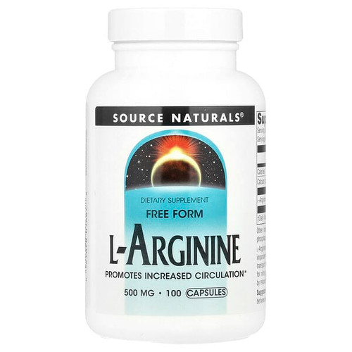 <img alt="Source Naturals, L-Arginine, Free Form, 100 Capsules" title="Source Naturals, L-Arginine, Free Form, 100 Capsules,021078016878"