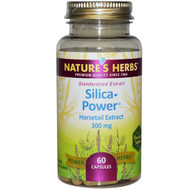 <img alt="Natures Herbs, Silica-Power, 300 mg, 60 Capsules" title="Natures Herbs, Silica-Power, 300 mg, 60 Capsules,041954498161"