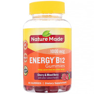 <img alt="Nature Made, Energy B12 Gummies, Cherry & Mixed Berry, 1000 mcg, 80 Gummies" title="Nature Made, Energy B12 Gummies, Cherry & Mixed Berry, 1000 mcg, 80 Gummies,031604029531"