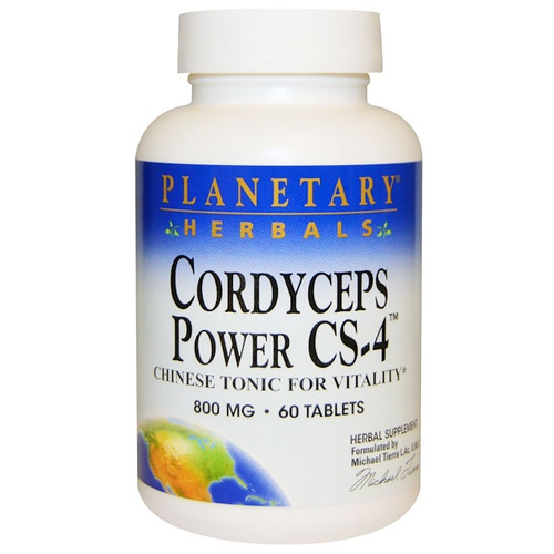 <img alt="Planetary Herbals, Cordyceps Power CS-4, Chinese Tonic for Vitality, 800 mg, 60 Tablets" title="Planetary Herbals, Cordyceps Power CS-4, Chinese Tonic for Vitality, 800 mg, 60 Tablets,021078104254"