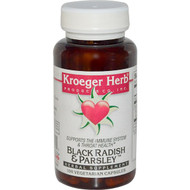 <img alt="Kroeger Herb Co, Black Radish & Parsley, 100 Veggie Caps" title="Kroeger Herb Co, Black Radish & Parsley, 100 Veggie Caps,696916100042"