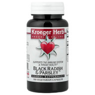 <img alt="Kroeger Herb Co, Black Radish & Parsley, 100 Vegetarian Capsules" title="Kroeger Herb Co, Black Radish & Parsley, 100 Vegetarian Capsules,696916100042"