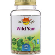 <img alt="Natures Life, Wild Yam, 1000 mg, 100 Vegetarian Capsules" title="Natures Life, Wild Yam, 1000 mg, 100 Vegetarian Capsules,041954264728"