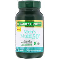 <img alt="Natures Bounty, Mens Multi 50+, Complete Multivitamin, 80 Tablets" title="Natures Bounty, Mens Multi 50+, Complete Multivitamin, 80 Tablets,074312004957"