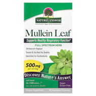 <img alt="Natures Answer, Mullein Leaf, 500 mg, 90 Vegetarian Capsules" title="Natures Answer, Mullein Leaf, 500 mg, 90 Vegetarian Capsules,083000162985"