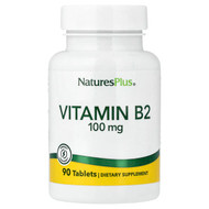 <img alt="NaturesPlus, Vitamin B2, 100 mg, 90 Tablets" title="NaturesPlus, Vitamin B2, 100 mg, 90 Tablets,097467016309"